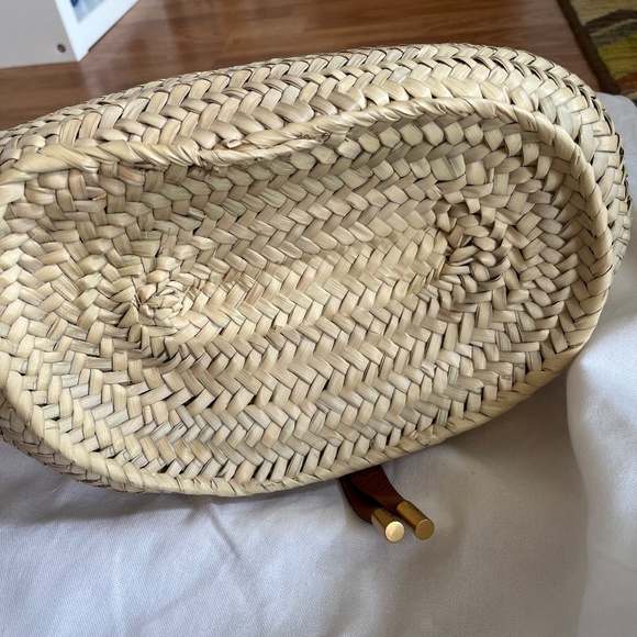 Chloe Marie Medium Raffia Basket Bag - Picture 7 of 8